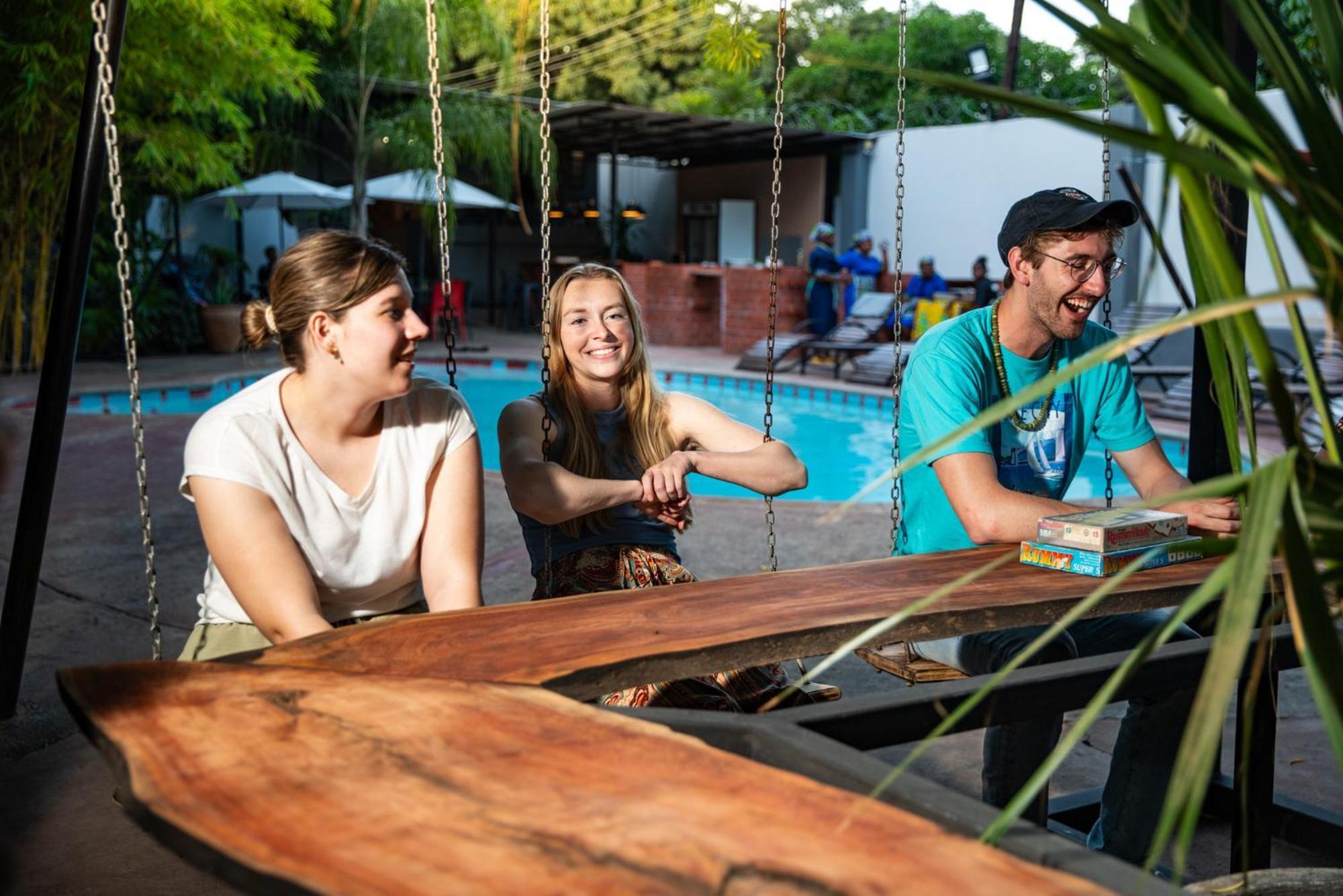 Victoria Falls Backpackers Zambia Ливингстон Экстерьер фото